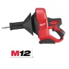 Milwaukee 12v Drain Cleaner M12BDC8-0C (Zero Tool)