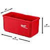 Milwaukee Packout Nest Bin Set (2pc, 10 x 20cm) 4932480699