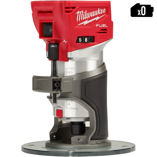Milwaukee Trim Router M18 FUEL M18FTR-0X Body Only