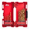 Milwaukee 10 Piece HSS G-TIN Metal Drill Bit Set 48894759